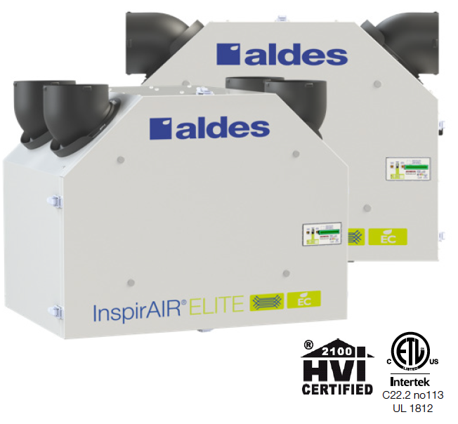 Aldes InspirAIR ELITE - 150 CFM - ERV