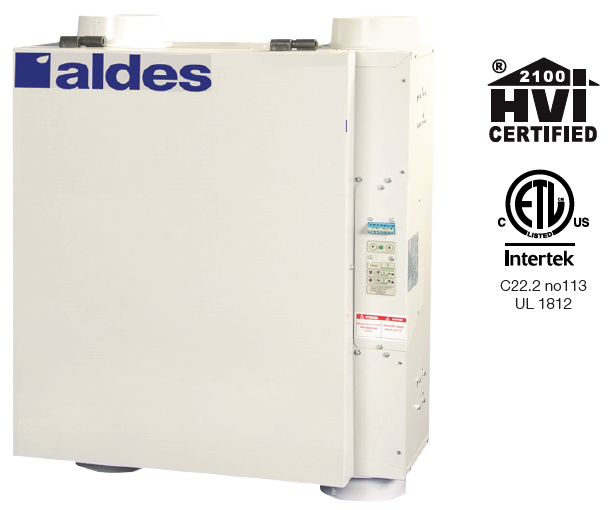 Aldes InspirAIR COMPACT - 130 CFM - ERV